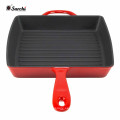 Enamel Cuenco griller cuadrado